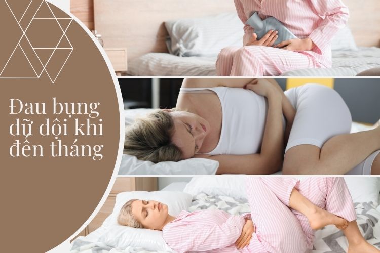 Đau bụng dữ dội khi đến tháng