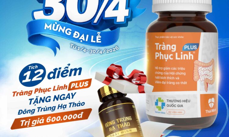 Quà tặng tưng bừng mừng Đại Lễ 30/4 từ Tràng Phục Linh PLUS Quà tặng tưng bừng mừng Đại Lễ 30/4 từ Tràng Phục Linh PLUS